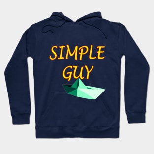 simple guy tee shirt Hoodie